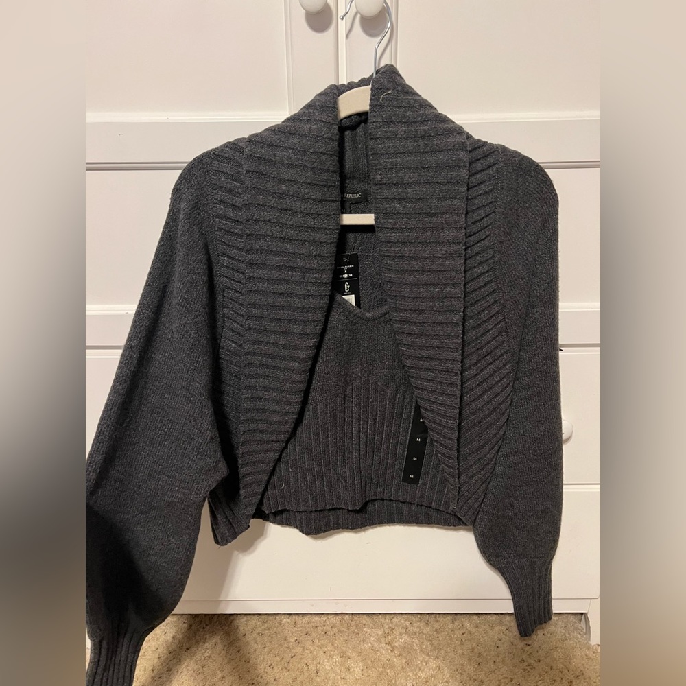 Banana Republic Tank & Cardigan Set